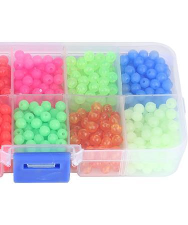 Tomotato 1000 Pcs Round Plastic Fishing Beads - Premium Bait Tackle Set for Outdoor Fishing - Fast International Shipping - Buy Online on SooperMarket.com