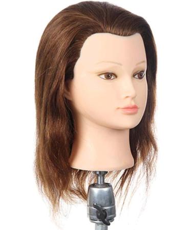 Adjustable Female Tailor Puppet Head for Hair Coloring & Styling - Perfect for Makeup Training & Practice - Buy Online on SooperMarket.com