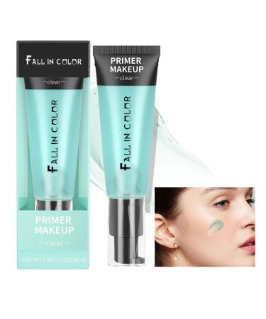 Makeup Primer Gel - Face Primer Gel for Invisible Pores 24ml Concealer Moisturizing Invisible Pore Primer Gel Skin Care Primer Gel Pologmase 01#green