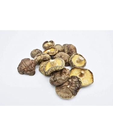 Zestful Foods Dried Shiitake Mushrooms 8 Oz - Medium Size 3-4 cm | Premium Quality - Buy Online on SooperMarket.com