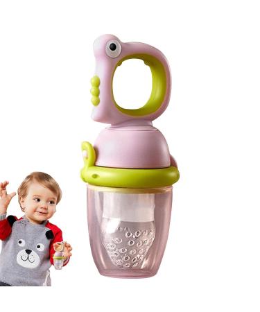 Jomewory Baby Forage Station - Pink Bite Ring for Hand Eye & Mouth Coordination Training - Buy Online on SooperMarket.com