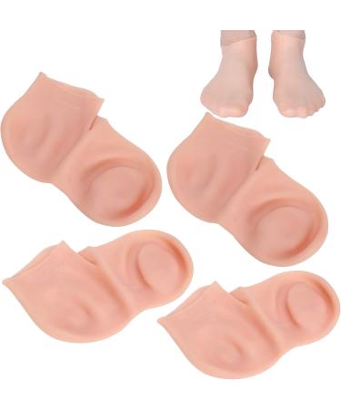 Verdant Touch Foot Protectors Socks Moisturizing Foot Care Socks 2 Pairs Exfoliating Anti-Cracking Elastic Socks XL (42-44) - Buy Online on SooperMarket.com