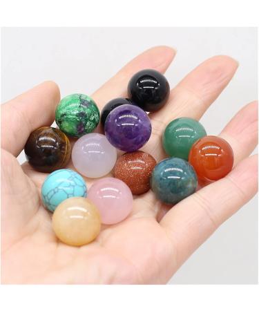 Natural Crystal Rough 16mm Round Natural Crystal Quartz Transfer Ball Polished Gemstone Beads Specimen DIY Jewelry Home Natural Stone (Color : 4 Size : 1PC) - Buy Online on SooperMarket.com