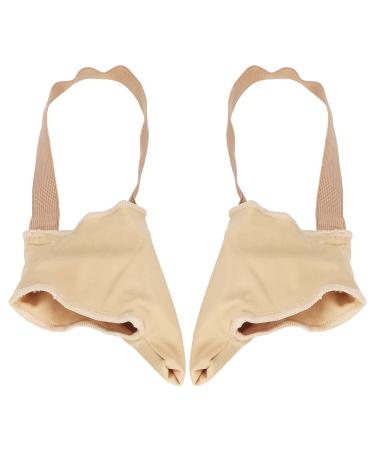 Tailors Bunion Corrector Sleeves 1 Pair Bunionette Sleeves Reduce Pressure Elastic Strap Pinky Toe Corrector (S)