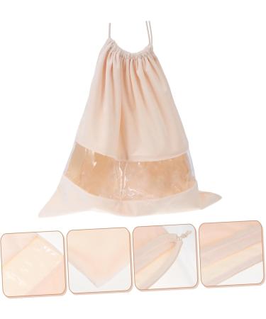 MUSISALY 1pc Hair Dryer Storage Bag Bag Organizer Make up Organizer Bag Gym Drawstring Bag Beige Pvc - Buy Online on SooperMarket.com