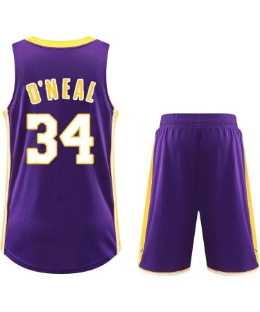 Shop A-34 Violet Basketball Jersey & Shorts for Kids/Adults - Sleeveless Suit 2-Part Set - International Shipping Available - Buy Online on SooperMarket.com