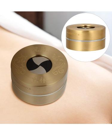  Shop Moxa Box Copper Moxibustion Box with Rotating Temperature Control | E Compress Pot & Tin Moxa Cup for Traditional Acupuncture Treatment - International Shipping Available  - Buy Online on SooperMarket.com