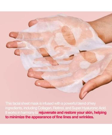 Hada Labo Tokyo Red Anti-Ageing Sheet Mask in Sachet - Buy Online on SooperMarket.com