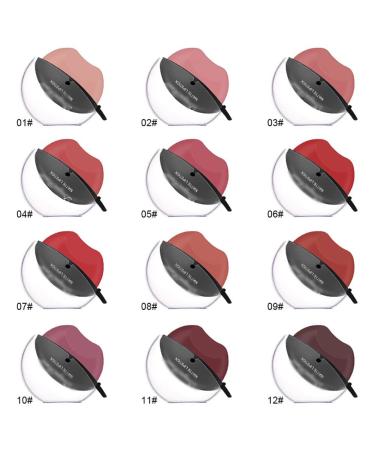 Ofanyia 12PCS Matte Lipstick Set - Long-lasting, Waterproof & Smudge Proof - Gift for Girls and Women - Buy Online on SooperMarket.com