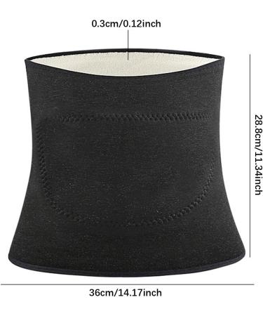 MERIGLARE Waist Warmer Lower Lower Waist Guard Warming Belt Winter Abdominal Warmer Back - Buy Online on SooperMarket.com