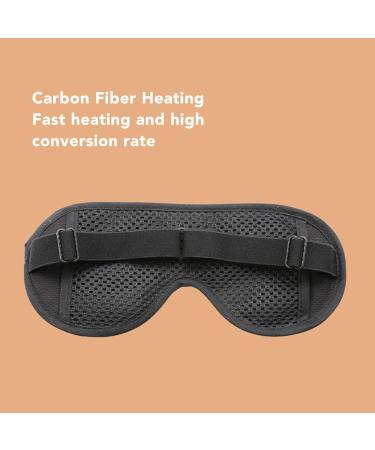 Buy Heated Eye Mask - 3 Temperature Modes Fast Heating USB Eye Pad for Home Travel & Office | International Shipping - Buy Online on SooperMarket.com