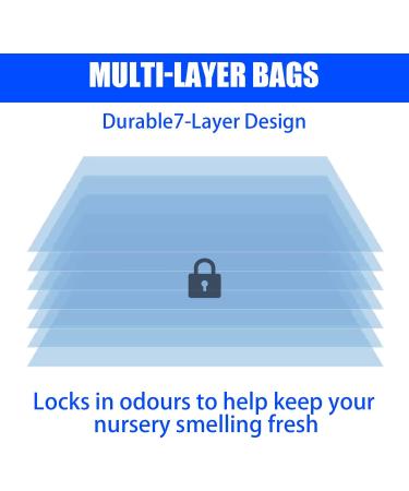 Cat Litter Refills Bag Compatible with Your Standard and Plus Genie Litter Disposal Refill Cartridge Generic Litter Refills Bag Original Refill Cartridge is Not Included (10 Pack) - Buy Online on SooperMarket.com