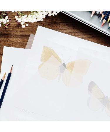 100 Sheets Printable Translucent Vellum Paper  Tracing Paper for Invitation  Sketching  93gsm (8.5 x 11 in) - Buy Online on SooperMarket.com