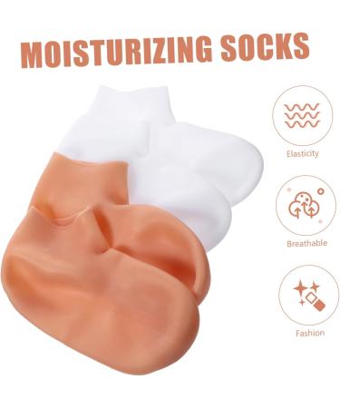 minkissy 8 Pairs Exfoliating Moisturizing Socks Cracked Socks Calcetines para Mujer Foot Whitening Socks Moisture Socks Moisturizing Socks for Cracked Feet Torn Socks Girl Women's Sebs - Buy Online on SooperMarket.com