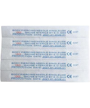 Shuiniba 18G 10-Piece Body Piercing Needles Set - Professional Grade - Buy Online on SooperMarket.com