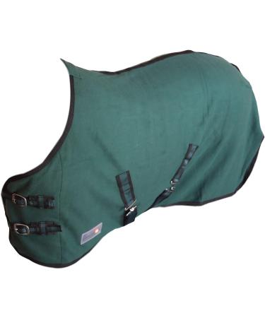 Buy RL24 Sweat Rug BASICLINE - Breathable Fleece Transport Blanket for Horses Dark Green 125cm | International Shipping - Buy Online on SooperMarket.com