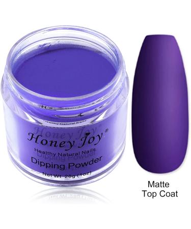 Dark Purple Nail Dip Powder - 28g/Box, No Lamp Cure, Natural Dry, Summer Gel Color (No.30) - Buy Online on SooperMarket.com