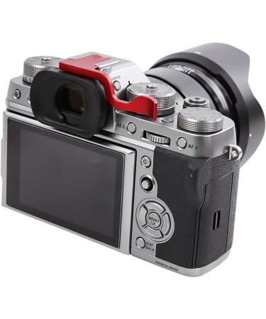 Fujifilm XT-1 XT-2 XT-3 XT-4 Metal Hot Shoe Thumb Grip - Red | Stable Thumb Rest for Slow Shutter Speeds | Foto&Tech - Buy Online on SooperMarket.com