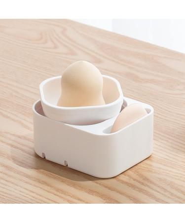 Makeup Sponge Blender Holder Sponge Makeup Blender Holder Powder Puff Makeup Puff Rack Egg Beauty Sponge Stand PS Anti Dust Powder Puff Storage Drying Rack for Bedroom - Buy Online on SooperMarket.com