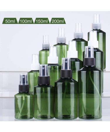 MorechiOce 200ml Empty Spray Bottles - 10 Pack Refillable Atomizers for Travel & Parties - Brown & White Plastic Perfume Sprayers - Buy Online on SooperMarket.com