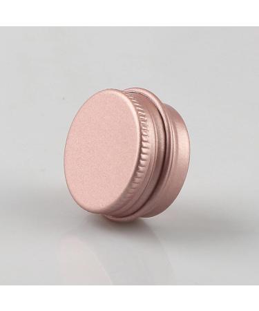 Buy 12 Pack 5ml Matt Pink Aluminum Screw Cap Cans - Perfect for Cosmetics | International Shipping - Buy Online on SooperMarket.com