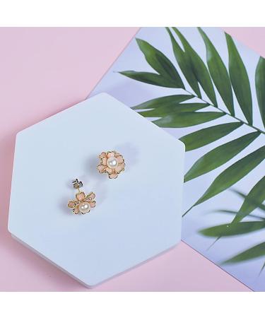 Yoocheese 12PCS Hard Foam Geometric Shapes - White Photo Props for Jewelry & Cosmetic Flat Lay Photography - Buy Online on SooperMarket.com