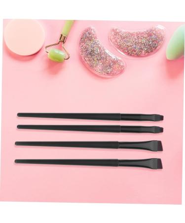 Baluue 80 Pcs Eyeliner Brush Makeup Brush Eye Makeup Tool Eye Brush for Eyeliner Black Artificial Fiber 14.50X0.90X0.70CMx5pcs Blackx5pcs - Buy Online on SooperMarket.com