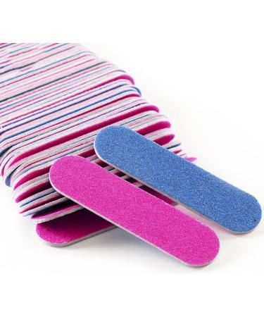 Dajidafu 100 Pieces Sandpaper Nail File Lightweight Wear-resistant Double Sided Crystal Polishing File Cosmetic Pedicure Manicure - Buy Online on SooperMarket.com
