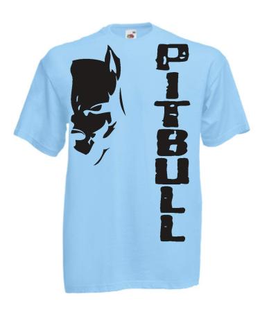 Generico t-Shirt Pitbull Fight Dog Kickboxing Boxing Gift Idea 12 Colors also for Children M Heavenly