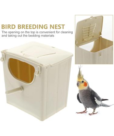 VILLCASE Chicken Nesting Box 2PCS Bird Breeding Hanging Bird Roosting Box Bird Incubation Box Parakeet Nesting Box for Lovebirds Cockatoo Budgie Parrotlets Chicken Nesting Box - Buy Online on SooperMarket.com