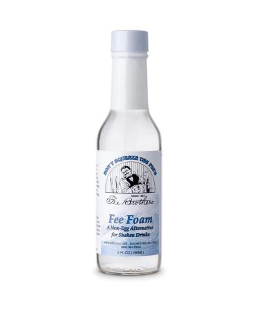 Fee Brothers Fee Foam Pack of 1 Non-Egg Alternative for Shaken Drinks with 2 ALL.FOR.YOU. Branded Resealable Bags