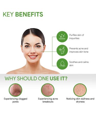 Good Vibes Green Tea Face Wash - Anti-Acne Deep Cleansing Cleanser | Natural & Paraben-Free for All Skin Types (120ml - Buy Online on SooperMarket.com