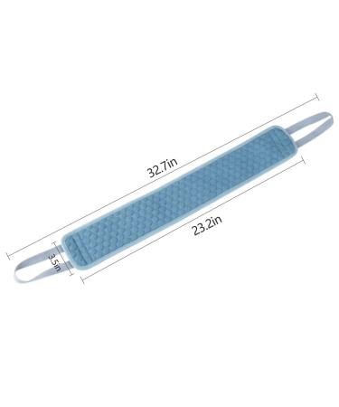 Double-Sided Shower Back Scrubber for Deep Cleansing - Exfoliate and Invigorate Skin - Men and Women - Buy Online on SooperMarket.com