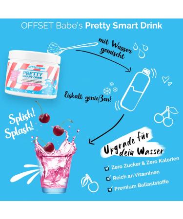 Vitamin Powder for Water - Refreshing Cherry Taste | 12 Vitamins & Minerals | Zero Sugar Zero Calories | Vegan | Offset Nutrition  - Buy Online on SooperMarket.com