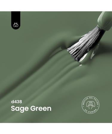 Beetles Sage Green Gel Polish 15mL - DIY Nail Art Soak Off UV LED Manicure Salon - 1 Pcs - Buy Online on SooperMarket.com