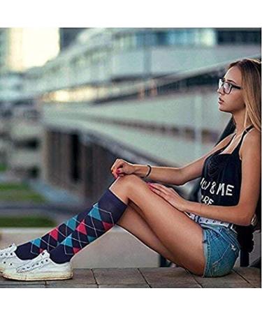 7 Pairs Compression Socks for Men & Women - Ideal for Running Sports Travel & Nurses - S-M Compression Stockings - Buy Online on SooperMarket.com