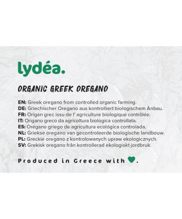 Lydea Organic Greek Oregano 400 g Sachet - Buy Online on SooperMarket.com