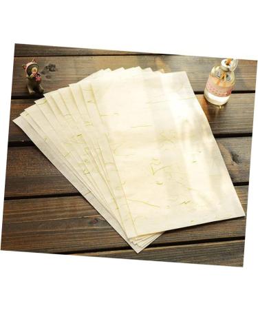 STOBOK 120 sheets Momi+paper Natural Art Unique Delicate School Black China Plant Red Made Supplies Flower - Buy Online on SooperMarket.com