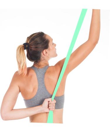 Balacoo Fitness Resistance Bands - Premium Workout Stretch Bands for Exercise - Light Green 150x15cm - Buy Online on SooperMarket.com