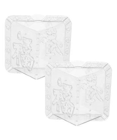 SUPVOX 8 Pcs Square Apple Fruit Melon Mold Square Mold Mould Cover Stereotypes
