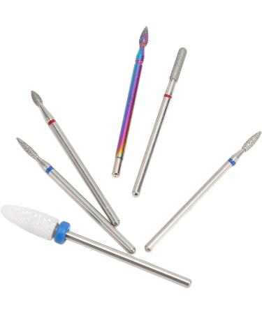 Cuticle Remover Bit Set Cuticle Bit Ceramics Rotate for Salon - Buy Online on SooperMarket.com