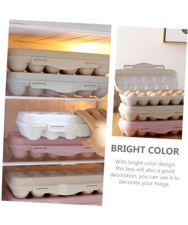 Hemoton Box Outdoor Egg Carton Eggs Vintage Refrigerator Wear-resistant Egg Organizer Household Egg Rack - Buy Online on SooperMarket.com