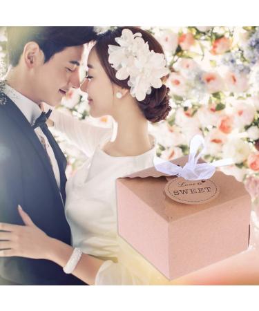 KOMBIUDA 50pcs Party Favor Boxes Candy Boxes Wedding Gift Box - Buy Online on SooperMarket.com