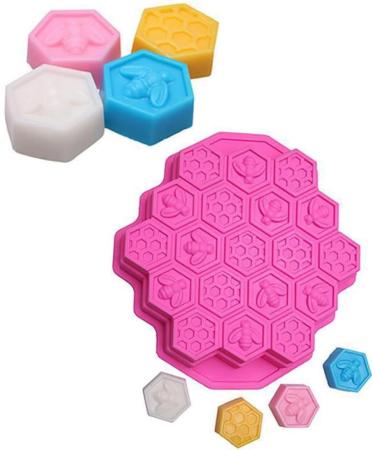 ABOOFAN 3pcs 19 Honeycomb Molds Silicone Molds for Soap Handmade Soap Molds Soap Silicone Molds Ningbo Cake - Buy Online on SooperMarket.com
