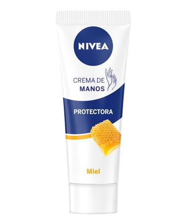 NIVEA hand and nail cream - 6 x 100 ml (total 600 ml). Honey 100 ml (pack of 6)