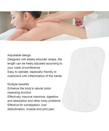 Reusable Bio Castor Oil Pack | 2-Layered Detoxification Wrap with Adjustable Straps & Storage Bags for Liver Support - Buy Online on SooperMarket.com