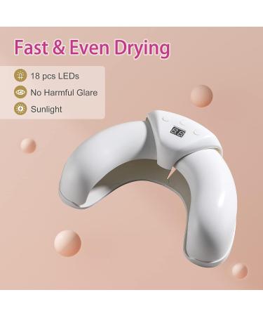 BS-MALL Gel UV LED Nail Lamp 36W with 3 Timer Settings and Scalable Design - Buy Online on SooperMarket.com