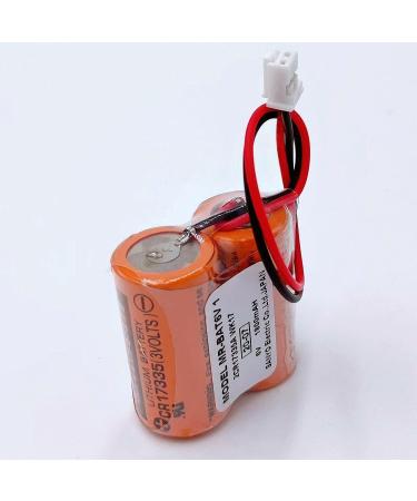 12 Pack 6V 1800mAh MR-BAT6V1 2CR17335A WK17 Battery - Compatible with Mitsubishi M80 Driver & MR-J4 Servo System | International Shipping Available - Buy Online on SooperMarket.com