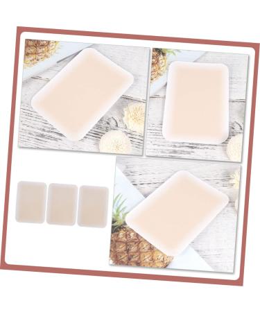 FOMIYES 3pcs Concealer Silicone Scar Tape - Breathable Scar Patch Cover Up Stickers in Khaki - 14X10X0.2CM - Buy Online on SooperMarket.com