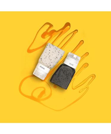 Gravel Travel Bottles 2-Pack | TSA Approved 85ml Leak-Proof Squeezable BPA-Free Containers with Label System - Perfect for Toiletries - Buy Online on SooperMarket.com